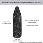 Black Marble Printed Ironing Board Cover 15X54“ - Image 3