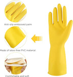 Rubber gloves dishwashing 2 or 4 Pairs - Image 2