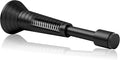 Black Spring Door Stops, Screw in & Adhesive Door Stopper by Sckeinwg
