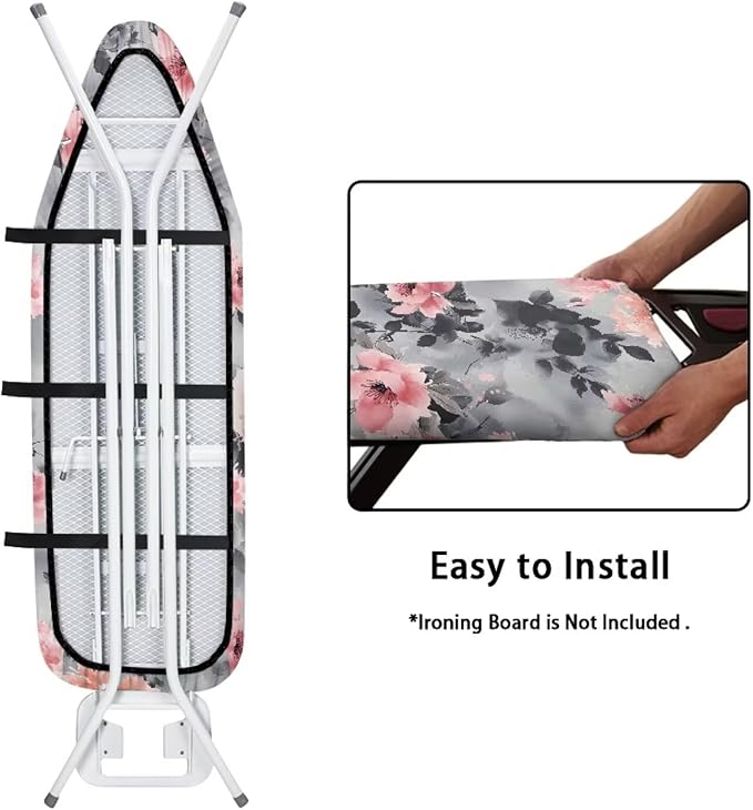 Ironing Board Cover, Heavy Duty Iron Board Covers Standard Size Padding - Image 4