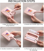 Carpet Debris Brush, Plastic Handheld Cleaning Brush Multi-Functional Handheld - Image 6