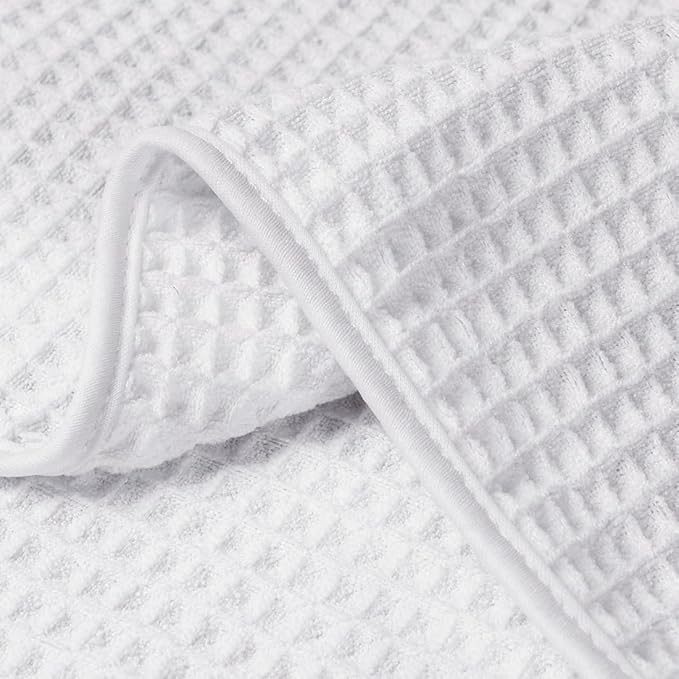 HOMEXCEL 4 Pack Premium Waffle Gym Towels, Ultra Soft Cooling Towels Highly - Image 2