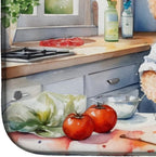 Caroline's Treasures DAC6308DDM Poodle The Chef Dish Drying Mat Absorbent Dish - Image 4
