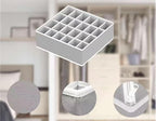 4 Piece Drawer Organiser, Collapsible Non-Woven Sorting Box, Closet Divider - Image 3