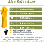 8 Pairs Reusable Household Cleaning Gloves, Rubber Kitchen Dishwashing Gloves - Image 6