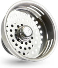 Highcraft 9843 Stainless Steel Kitchen Sink Strainer Basket-Replacement by Highcraft