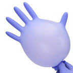 Disposable Nitrile Exam Gloves, Box of 100, Violet Nitrile Gloves Disposable - Image 8