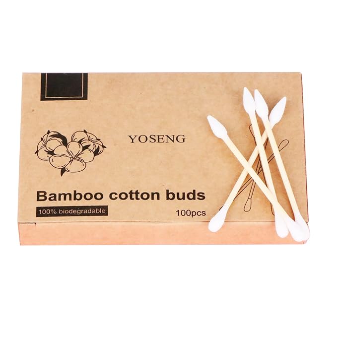 Natural Bamboo Cotton Swabs, Eco-Friendly & Biodegradable – Comfortable and Soft - Image 7