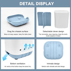Toothbrush Holder for Bathroom, Plastic Detachable for Easy Cleaning - Image 4