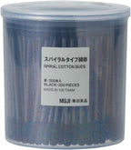 Muji Cotton Buds 200pcs inside Black Color by MUJI