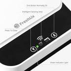 Bathroom Garbage Can with Lid, 2.6 Gallon Diaper Trash Can, Automatic Trash - Image 4