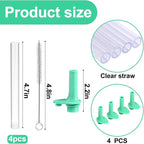 XANGNIER Replacement Straws and Bite Valve Compatible - Image 4