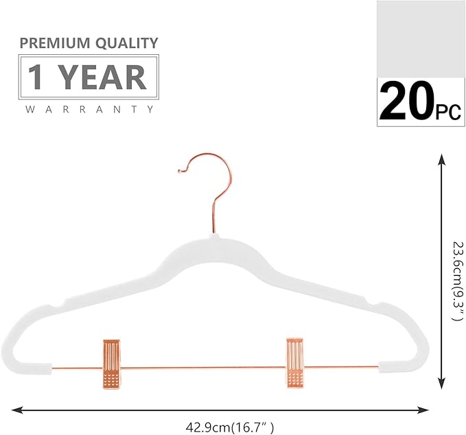 MIZGI Premium Velvet Pants Hangers - Image 2