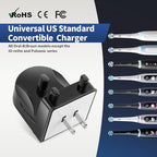 Wall Charger Base for Oral B Braun Electric Toothbrush, Wireless Wall Mount - Image 5