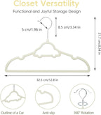 GoodtoU Baby Hangers, Kids Hangers 50 Pack Velvet Hangers - Image 2