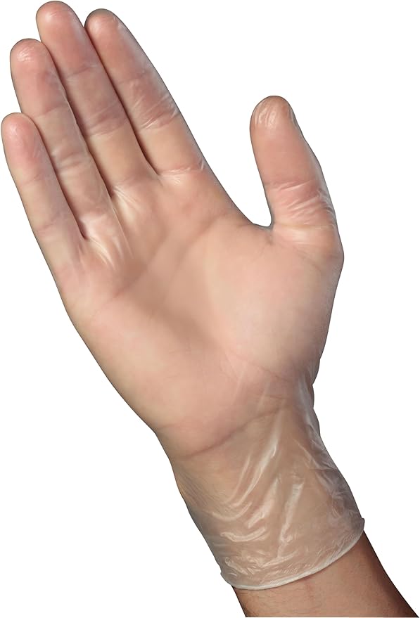 Mr. Clean Vinyl Gloves Disposable Single Use Latex Powder & BPA-Free - Image 2