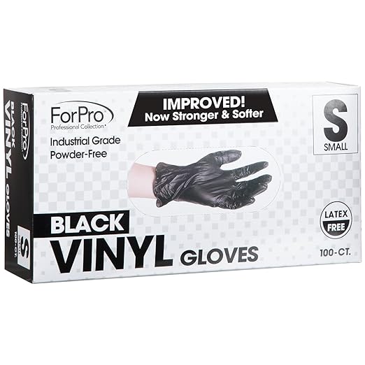 ForPro Professional Collection Disposable Vinyl Gloves, Industrial Grade - Image 2