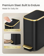 Cesun Small Bathroom Trash Can - Image 5