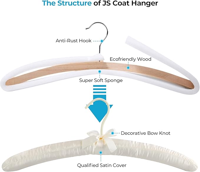 JS HANGER Padded Hanger for Sweaters - Image 8
