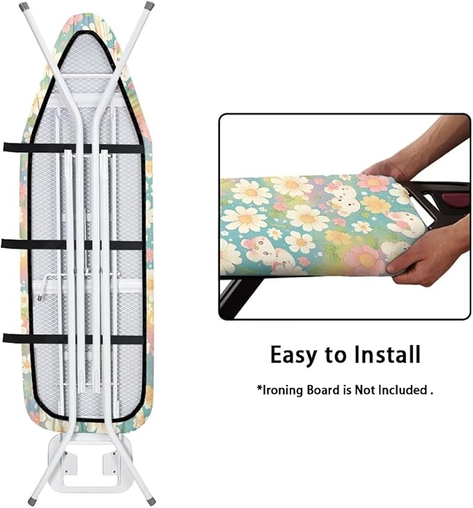 Ironing Board Cover, Universal Stretchy Stain Reisstant Protector - Image 4