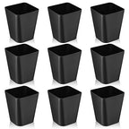 Hoolerry 9 Pieces Garbage Can 2 Gallon Small Trash Cans Bulk Bathroom Trash Bin by Hoolerry