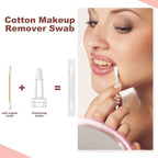 Cotton Swabs, Cotton Makeup Remover Swabs, Eye & Lip Sticks Remover, - Image 3