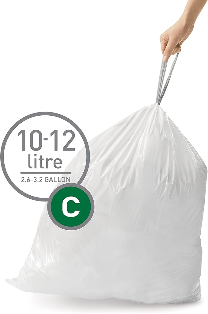 simplehuman Code C Custom Fit Drawstring Trash Bags in Dispenser Packs - Image 2