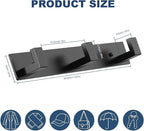 PMMASTO Coat Rack Wall Mount, Coat Hooks Wall Hooks - Image 6
