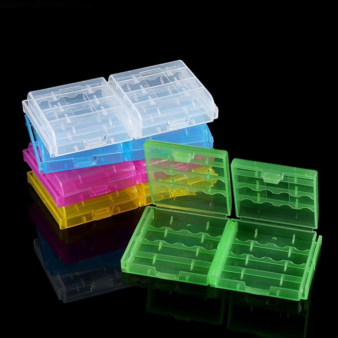 Joyzan Battery Storage Case, Batteries Holder Box 4 AA 5 AAA Capacity Cell - Image 4