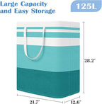 BlissTotes 3-Pack Laundry Basket, Freestanding＆Waterproof Laundry Hamper - Image 2