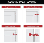 Design House 181750 Hinge Pin Door Stop Wall Protector - Image 6