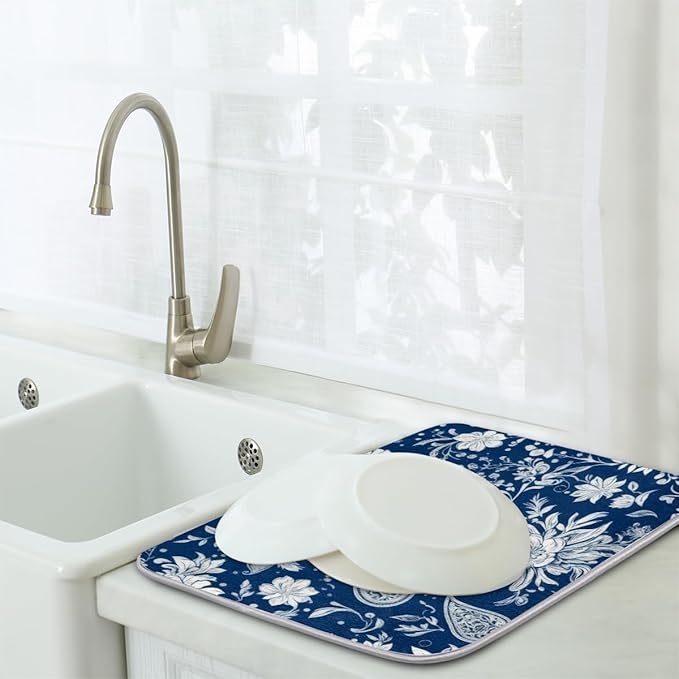 Dish Drying Mats with Hanging Loop - Image 7