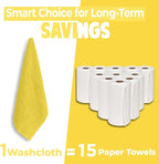 DAN RIVER 24 Pack Wash Cloths for Showering - Image 6