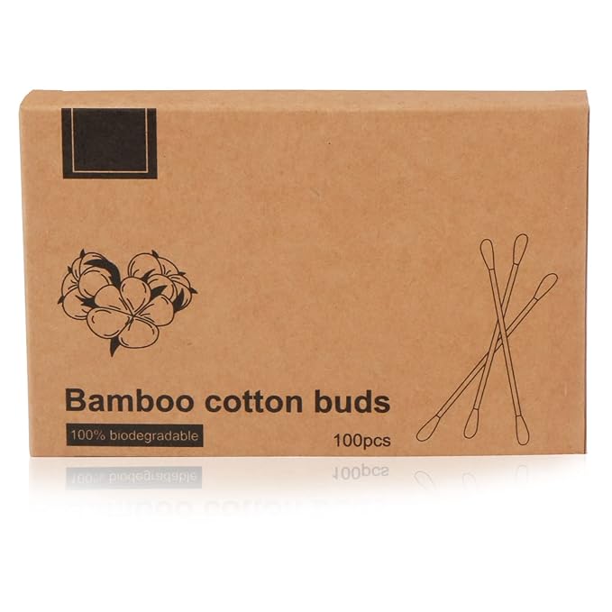 Natural Bamboo Cotton Swabs, Eco-Friendly & Biodegradable – Comfortable and Soft - Image 8