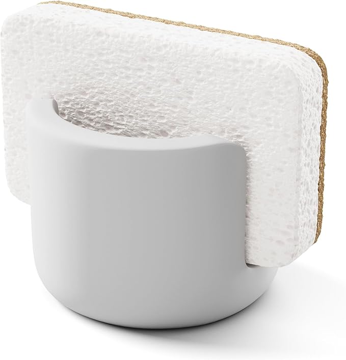 Diatomite Sponge Holder for Kitchen Sink, Quick Dry Diatomaceous Earth Compact by Antomin