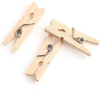 CCINEE 150 PCS Mini Wooden Clothespins, 1 Inch - Image 4
