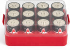 ALCYON Battery Organizer Storage Case, Battery Vault Box Container by ALCYON