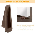 Crosize Door Stoppers for Bottom of Door, Premium Rubber Door Stops, Sturdy - Image 6