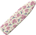 Pink Flower Hummingbird Ironing Board Cover and Pad Cover by Darisoco