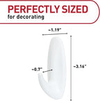 Command Medium Designer Hooks, 9 Hooks and 12 Strips, Damage-Free Hanging Wall - Image 2