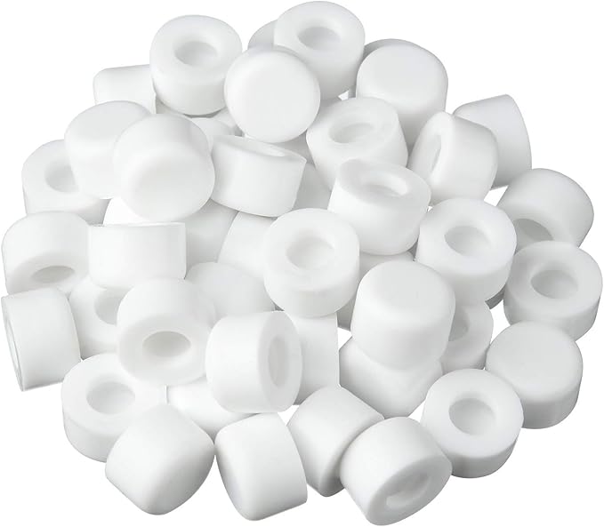 Outus 50 Pcs Rubber Door Stop Silicone Replacement Door Stop Caps Tips Bumpers by Outus