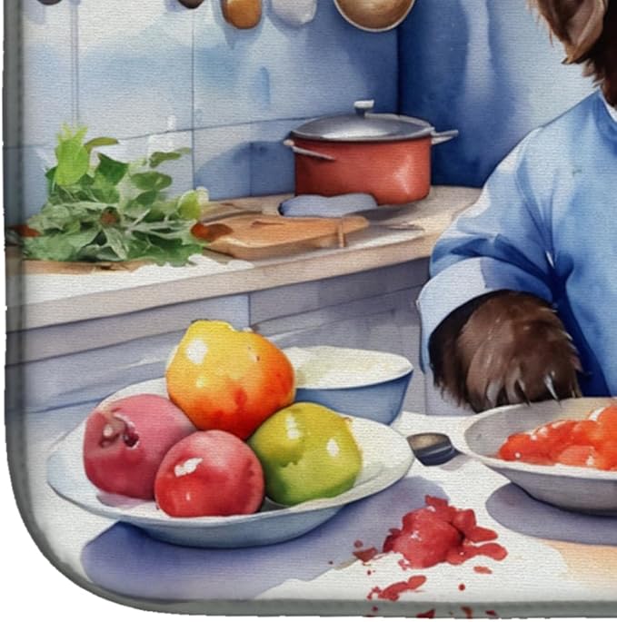 Caroline's Treasures DAC6289DDM Newfoundland The Chef Dish Drying Mat Absorbent - Image 4