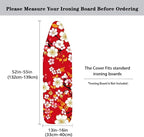 Ironing Board Cover, Flower Pretective Covers 15 x 54 Heavy Duty Iron Board - Image 5