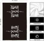 Artoid Mode Black Stripes Home Sweet Home Boho Halloween Kitchen Towels Dish - Image 6