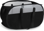 100L Collapsible Laundry Baskets, Tear Proof Pop Up Laundry Hamper by BATTOO