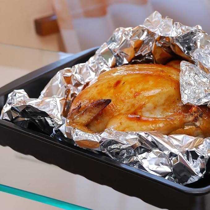 Aluminum Foil Heavy Duty 18 inch Wide, 500 FT Heavy Duty Food Safe Foil Wrap - Image 2