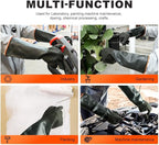 Heavy Latex Chemical Resistant Gloves - Image 4