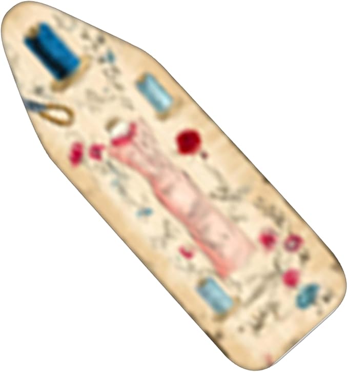 Nuxovilar Vintage Sewing and Floral Pattern Ironing Board Cover, This Cover by Nuxovilar
