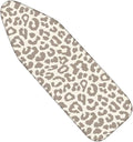 Nuxovilar Beige & Gray Leopard Print Pattern Ironing Board Cover, 15×54 inch by Nuxovilar