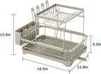 Dish Drying Rack 2-Tier Dish Racks - Image 7